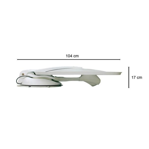 Teleco Flatsat Easy BT 90 SMART, Panel 16 SAT, Bluetooth Zelfzoekend Satelliet systeem - Afbeelding 2