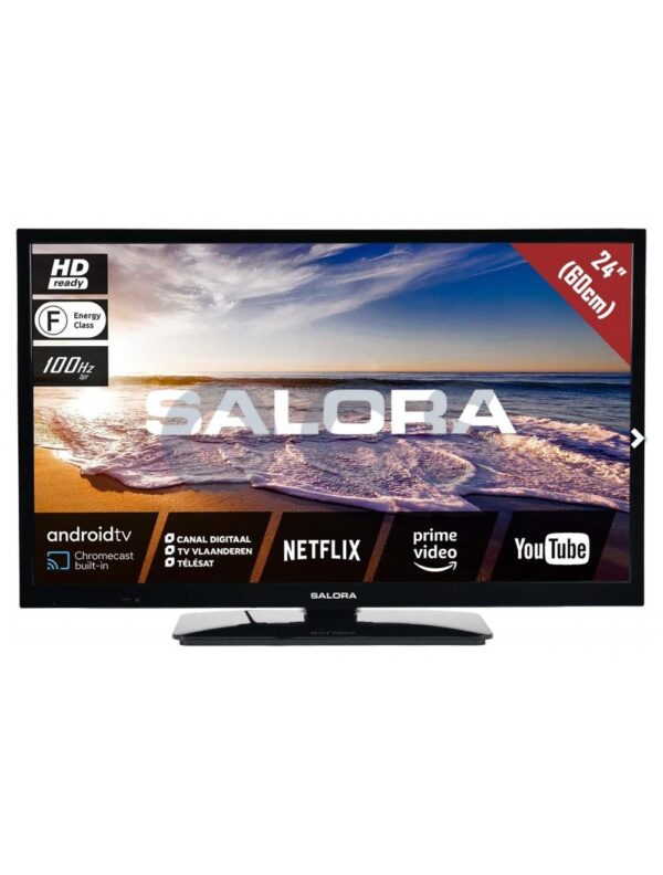 Salora 24" LED TV 9109CTS2ANDROID DVB-S2/C/T2 12/230V