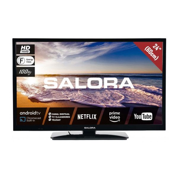 Salora 24" LED TV 9109CTS2ANDROID DVB-S2/C/T2 12/230V - Afbeelding 2