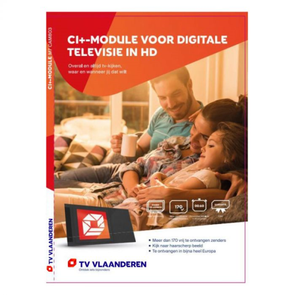 M7 TVV CAM803 CI+ Module + Smartcard TV Vlaanderen