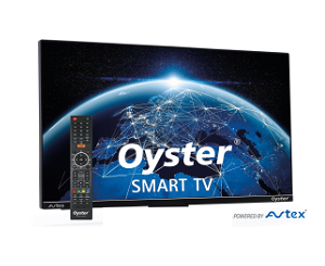 Oyster SMART TV voor premium schotel uitvoering