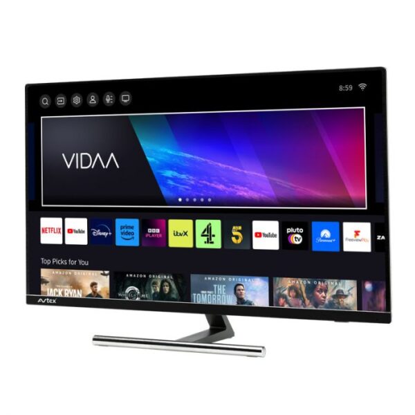 Avtex V-279TS 27inch 71cm Vidaa Full HD Smart TV met HDTV T2/S2 tuner